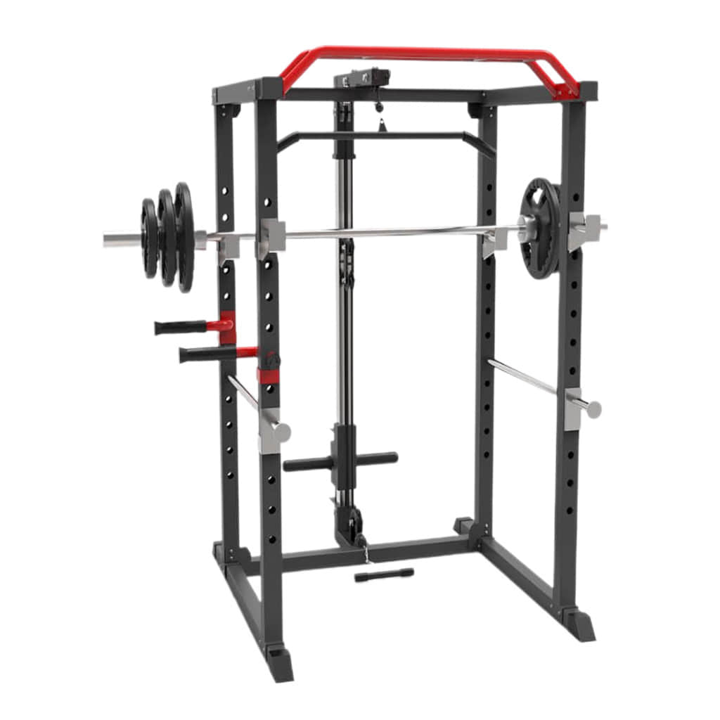 Power Cage | Home Gym Cage With Lat Pulldown System J008