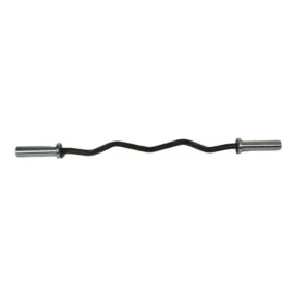 Olympic EZ Bar | 1.2m 500LB Plain Black | Bearing - Image 9