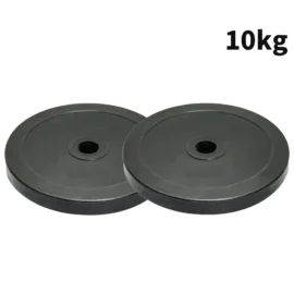 10kg Pair Rubber Weight, designed for stability and durability.