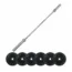 135KG Weights Set 15KG Olympic Barbell with 120KG Rubber Weights