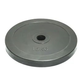 15kg Rubber Plates in a 50mm size for effective strength building.
