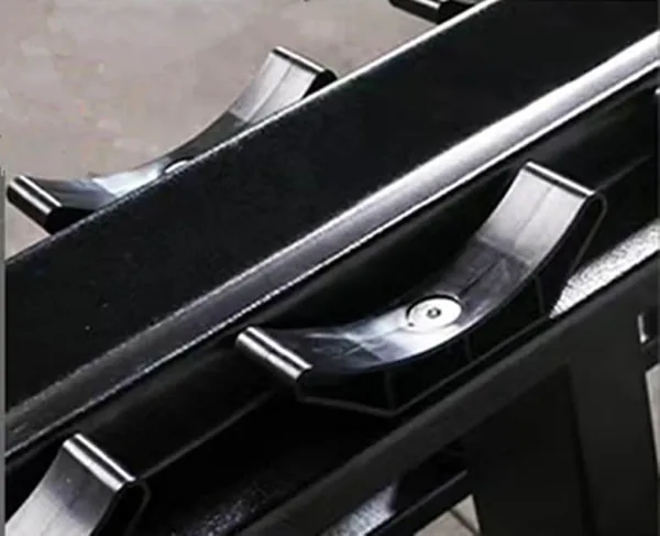 Two-Tier 10 pair Commercial Use Dumbbells Rackwith dumbbell