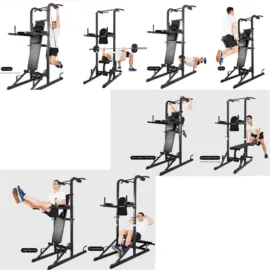 Power Tower with Bench | Home Gym Strength Training Station - Image 4