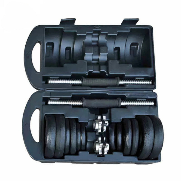 20Kg adjustable dumbbells in a compact box