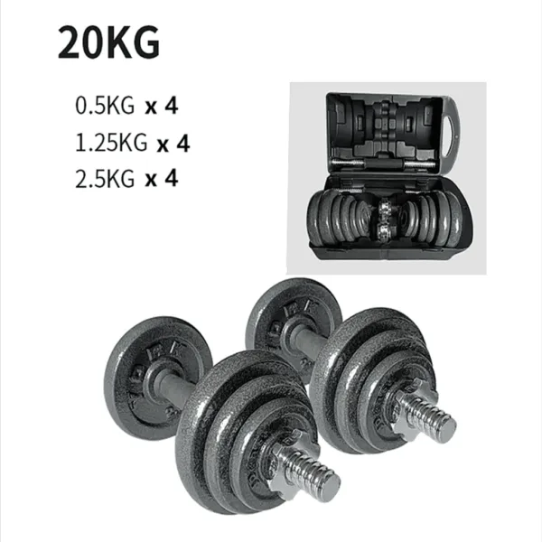 20kg 7.07 Dumbbell, suitable for various strength exercises.