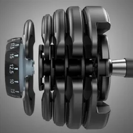 24kg Dumbbell plates - Black