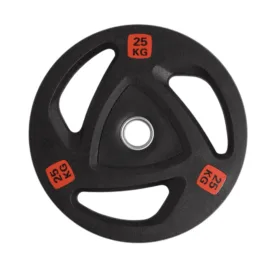 130kg Weights Set |  Olympic Barbell with Rubber Coated Weights - Image 5