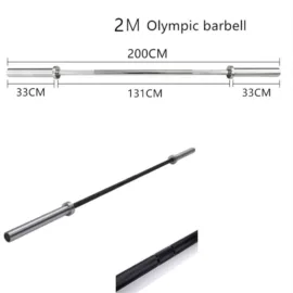 size details of 2m barbell