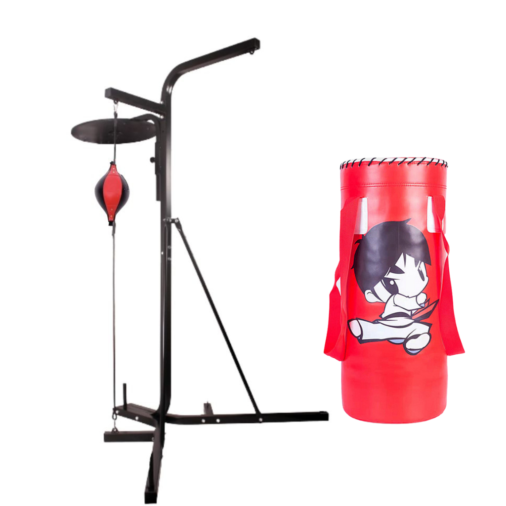 Boxing Bag Rack | Three in One Boxing Stand Home Gym