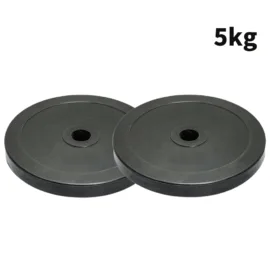 5kg Pair Rubber Weight, providing stability and durability for various exercises.