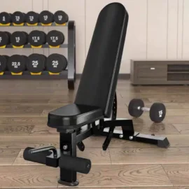 Adjustable bench - Sturdy and adjustable for various strength training exercises.
