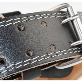 Weightlifting Support Belt | Dip Belt | Leather - Image 10