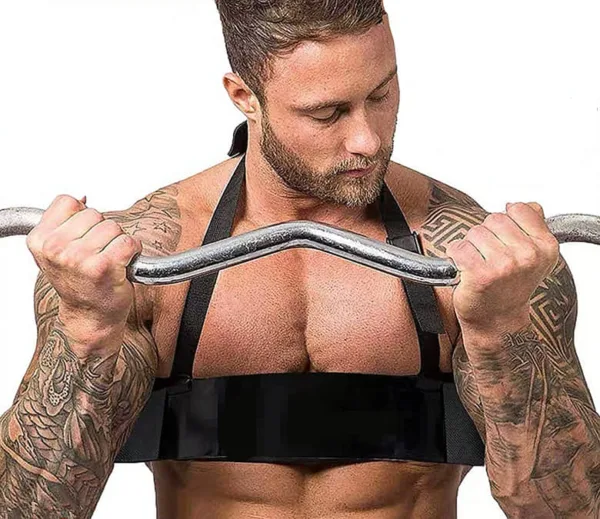 Training with Arm Blaster - Biceps Training Plate 600x600 resolution