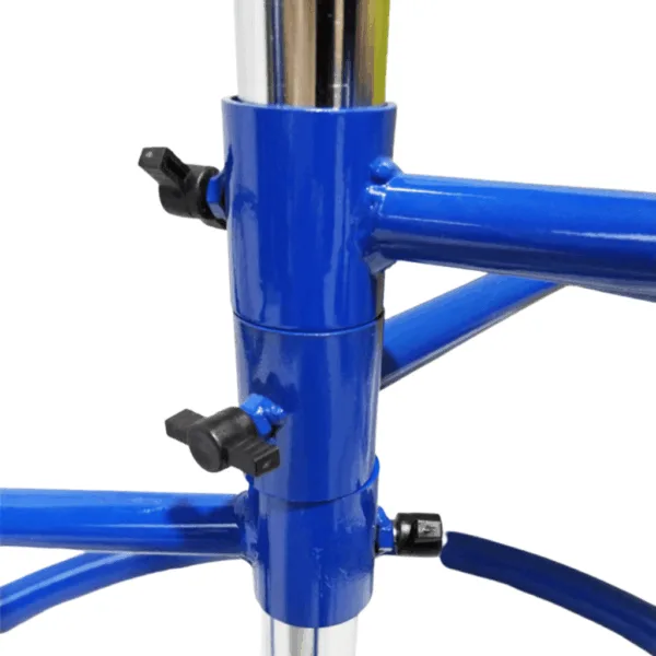 Boxing Bag Stand with yoga ball display