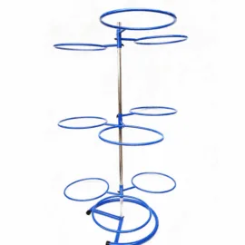 Boxing Bag Stand with yoga ball display