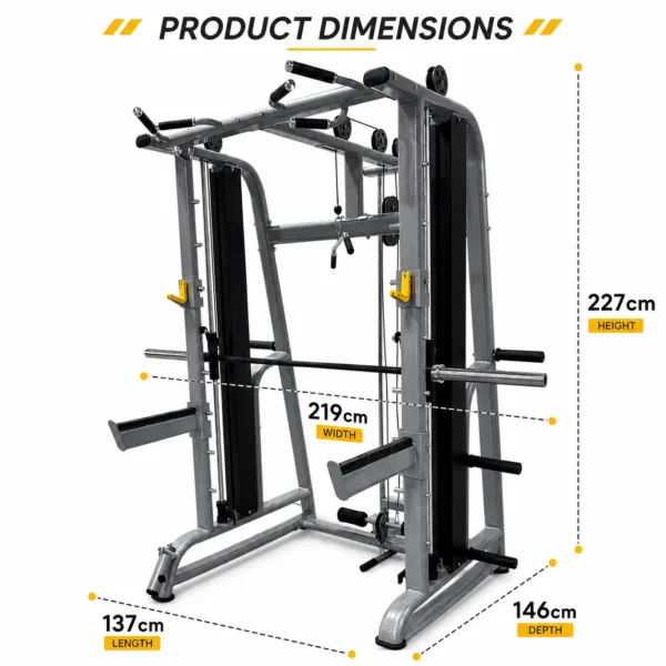Smith Machine Model 8 Size updated
