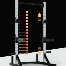 Squat Rack Commercial Half Squat Rack | Model 650 - Image 8