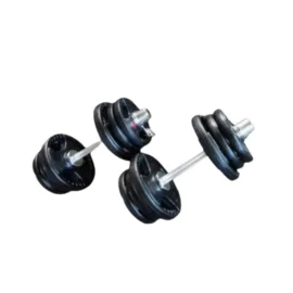 Dumbbells and 80KG Barbell Weights Set - Image 2