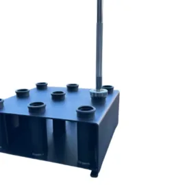 Commercial Olympic Barbells Stand | 9-Hole Barbell Storage - Image 5