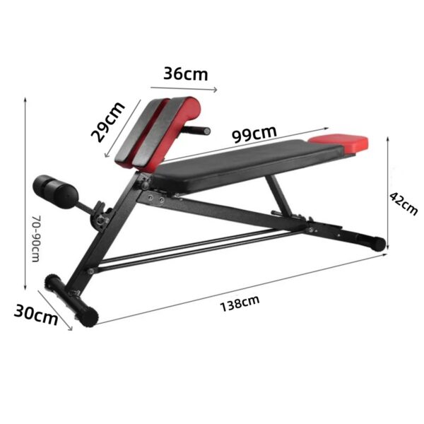 Diameter of the Bench