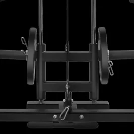 Smith Machine Exercise Power Rack with 126KG Weight Stacks | Model 4040 - Image 10