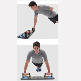 Foldable Push Up Board | Fitness Workout Train | Gym Exercise Pushup Stands - Image 3