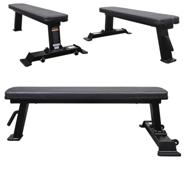 Flat weight bench - Black