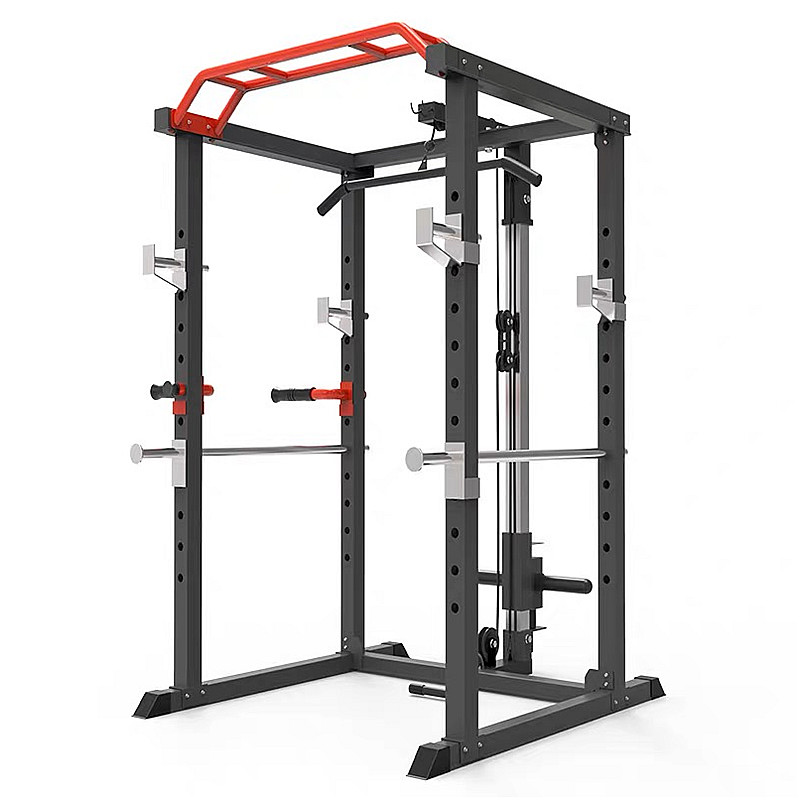 Power Cage | Home Gym Cage with Lat Pulldown System J008