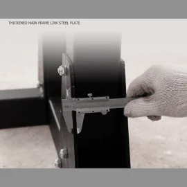 Half Power Cage with Bench and Barbell Set - Image 9