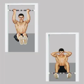 A man exercising with Pull Up Bar 600x600 resolution