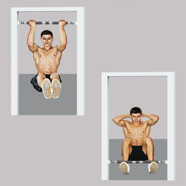 A man exercising with Pull Up Bar 600x600 resolution