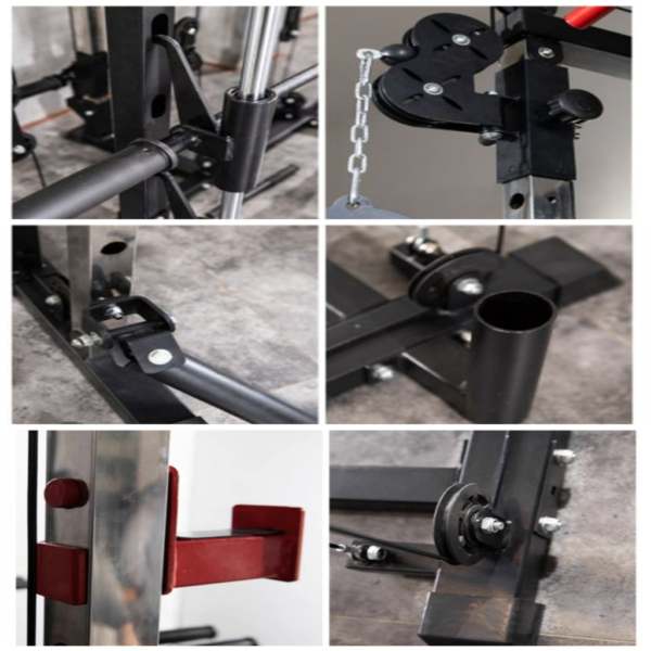 Parts of a smith machine