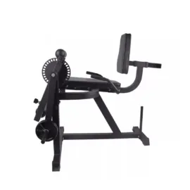 The side angle of the bench