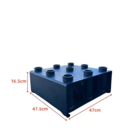 Commercial Olympic Barbells Stand | 9-Hole Barbell Storage - Image 2