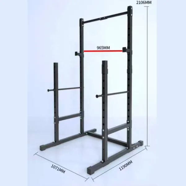 Size of the squat Rack