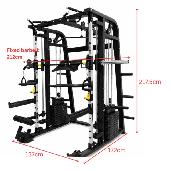 Smith Machine 4040 Size