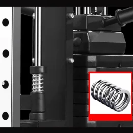 Smith Machine with 110KG Barbell Weights Set - Image 8