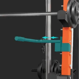 Smith Machine with bench and 70kg Weights - Image 6