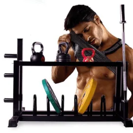 Multiple Weights Rack and Barbell Storage - Image 4