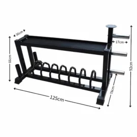 Multiple Weights Rack and Barbell Storage - Image 3