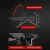 Weights Bench With Leg Curl Extension With Part Details