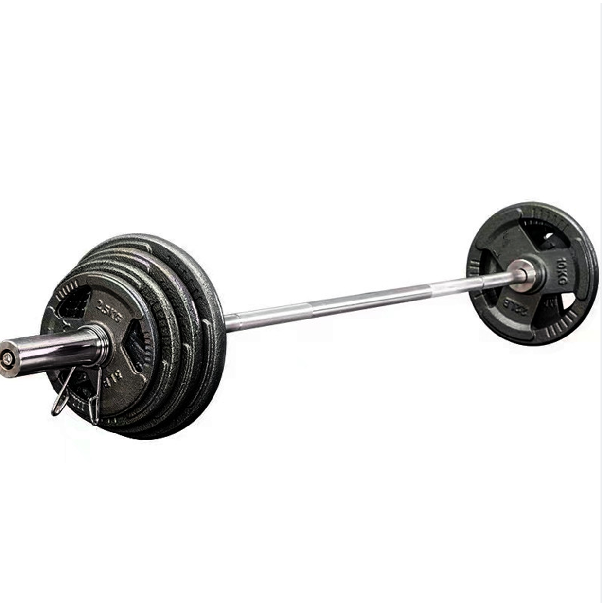 110KG Weights Set and 20KG Barbell