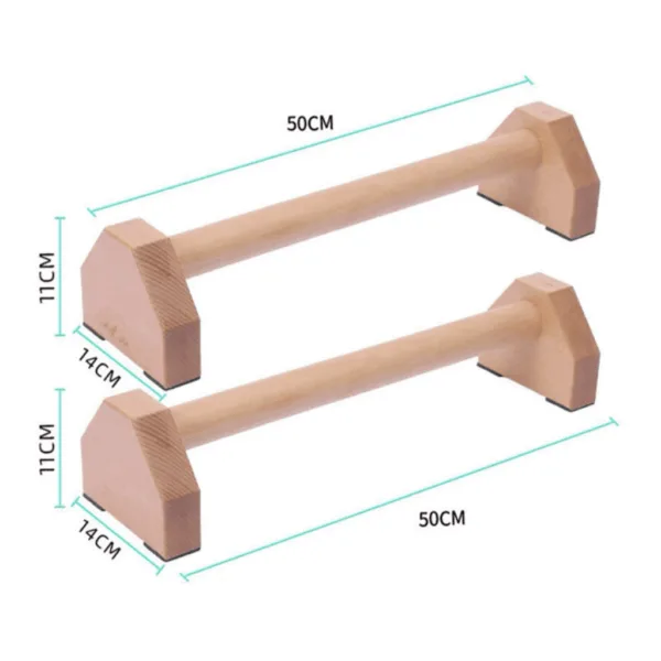 Wooden Parallettes typeB Size