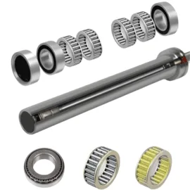 55KG Weight Set | Olympic Barbell with Chrome Weights - Image 2