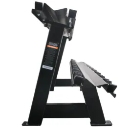 Two-Tier 10 pair Commercial Use Dumbbells Rackwith dumbbell