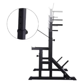 Part of bench press rack