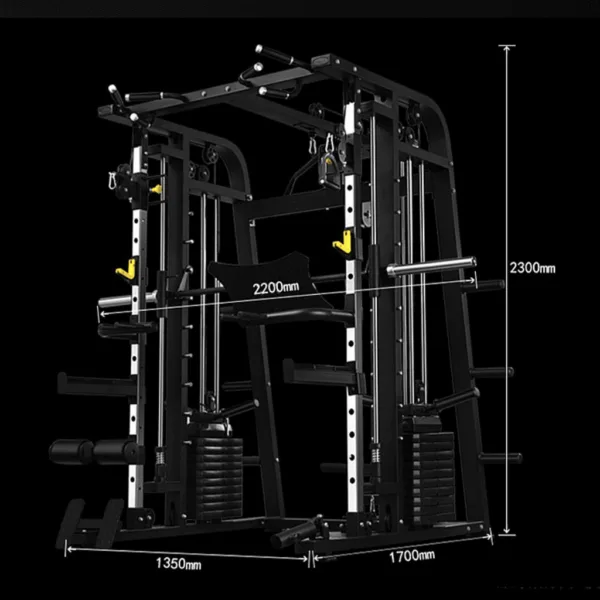 size of Smith Machine Power Rack