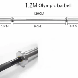 100kg Weights Set | Olympic Barbells With Dumbbells and Weights - Image 7