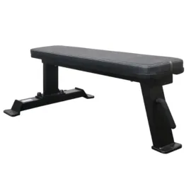 Squat Rack Model SS Package 06 | 65KG Plates & 500LB Barbell & Heavy Duty Flat Bench - Image 6