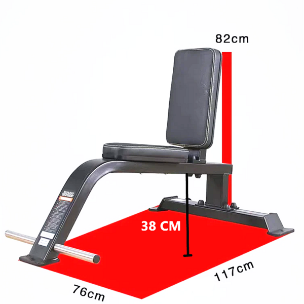 Upright Bench/Shoulder Press Bench with Footrests from Lee Warehouse, a versatile and functional piece of equipment designed to enhance your upper body workouts.